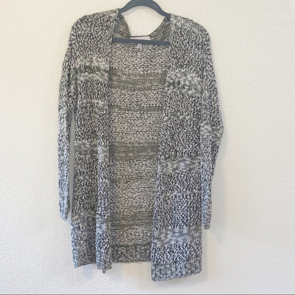 Harlow & Rose Open-Front Knit Cardigan‎